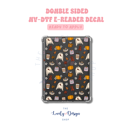 Cozy Girl - UV DTF E-Reader Decal - Aug 8