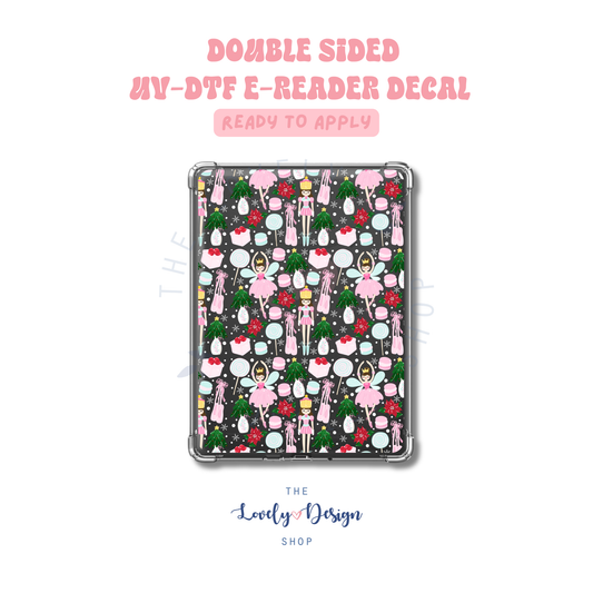 Nutcracker Parade - UV DTF E-Reader Decal - Aug 27