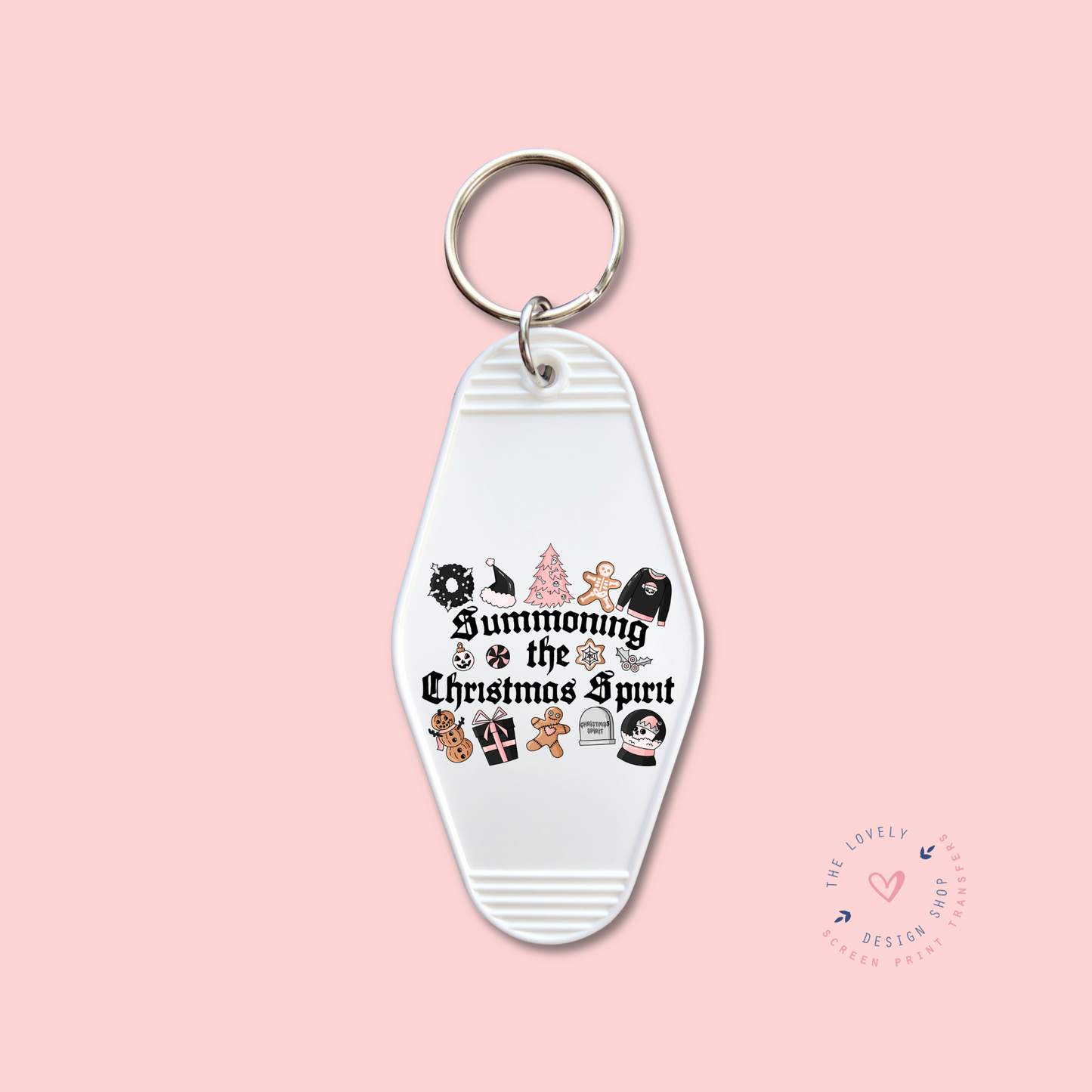 Christmas Spirit -  Keychain UV DTF Decal - Nov 18