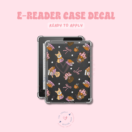 Cozy Pups - UV DTF E-Reader Decal - Jan 27