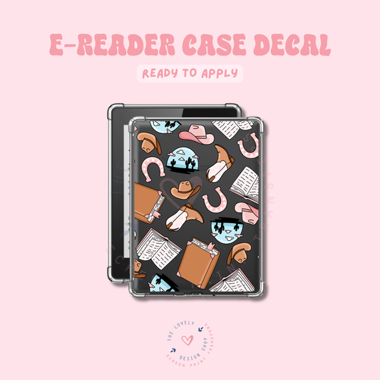 Cowboy Romance - UV DTF E-Reader Decal - Feb 4