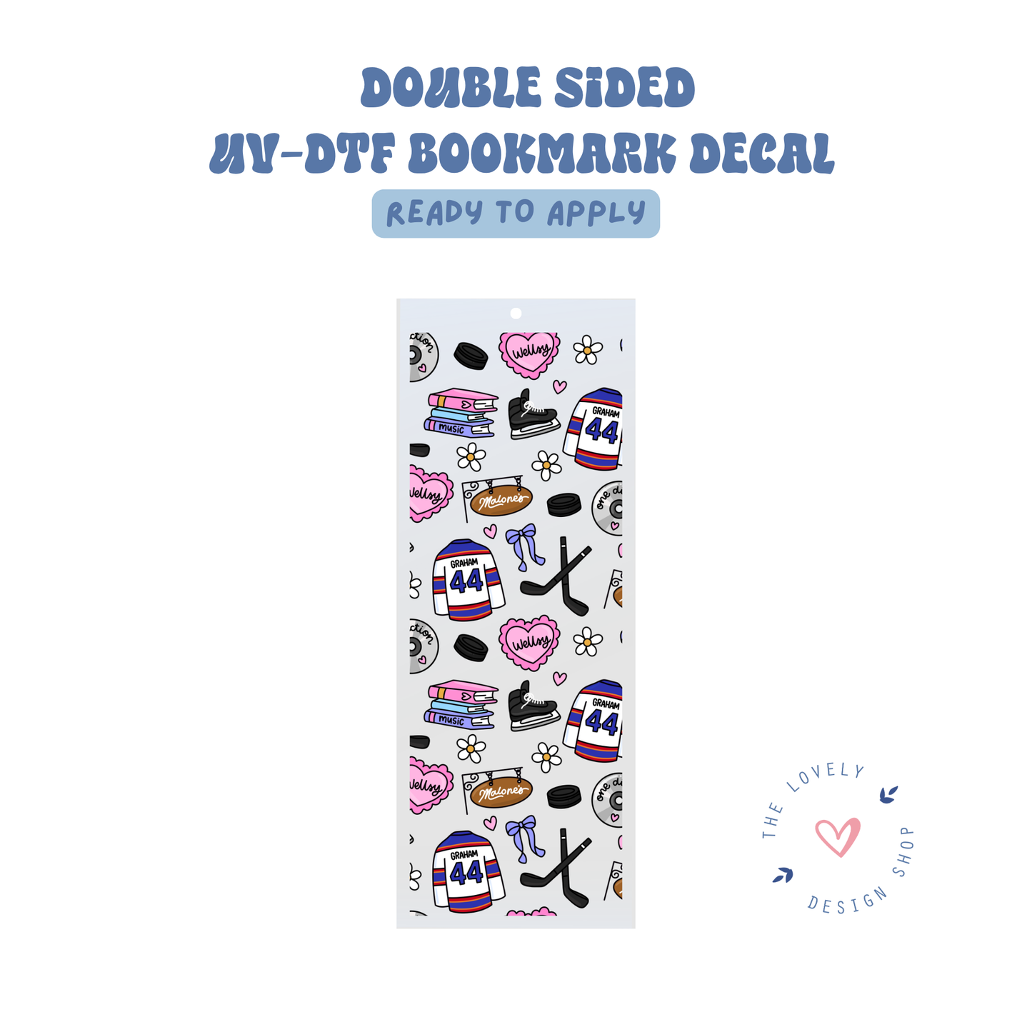 Campus Life 2 - UV DTF Bookmark Decal - May 10