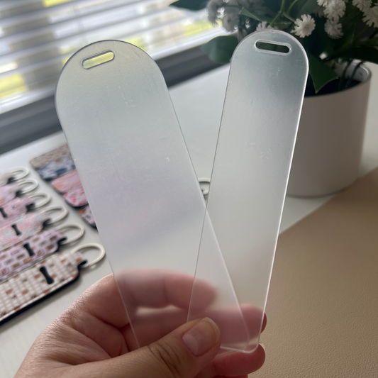 Acrylic Bookmark Blank