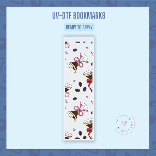 Espresso Martini - UV DTF Bookmark Decal - Jan 14