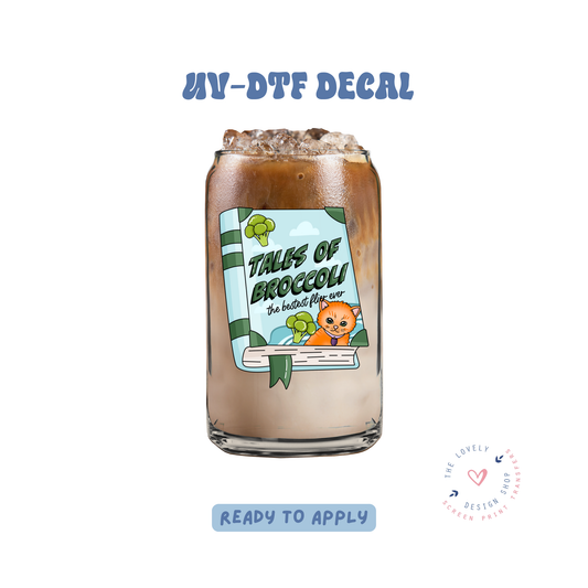 4W - Tales Of Broccoli - UV DTF Cup Decal - Apr 23
