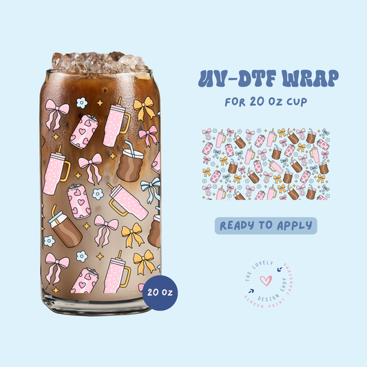 Drinks - UV DTF 20 oz Libbey Cup Wrap - May 2