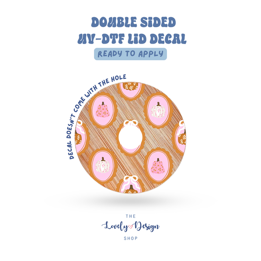 Pumpkin Frames - UV DTF Lid Decal - Aug 8