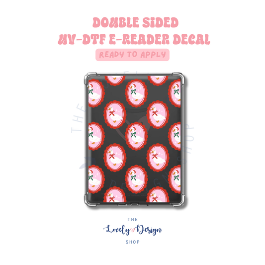 Festive Geese - UV DTF E-Reader Decal - Sep 15