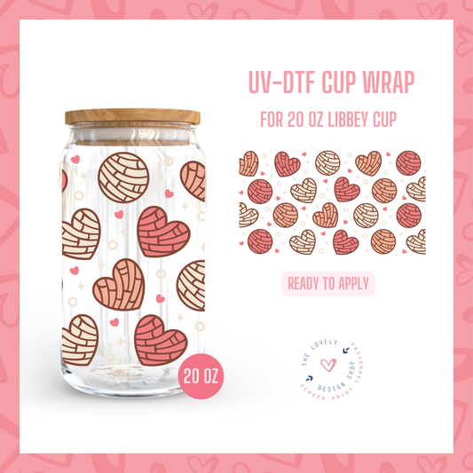 Conchas De Mi Vida - UV DTF 20 oz Libbey Cup Wrap - Dec 9