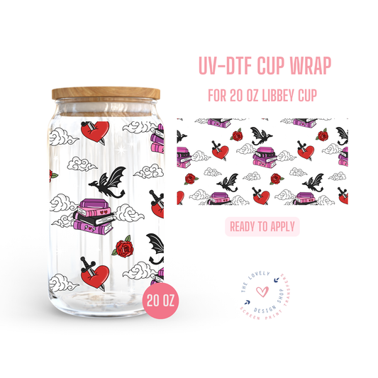 Fantasy - UV DTF 20 oz Libbey Cup Wrap - Jan 14