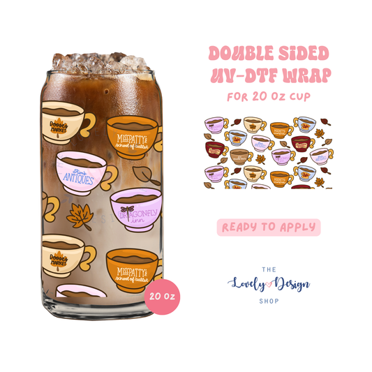 GG Mugs - UV DTF 20 oz Libbey Cup Wrap - July 24