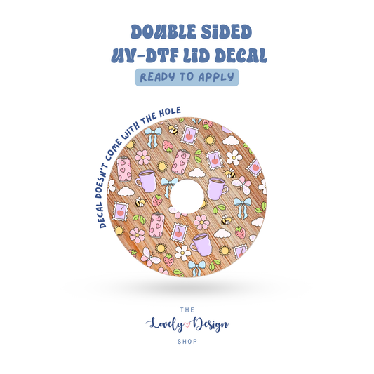 Cutest Life - UV DTF Lid Decal - Aug 8