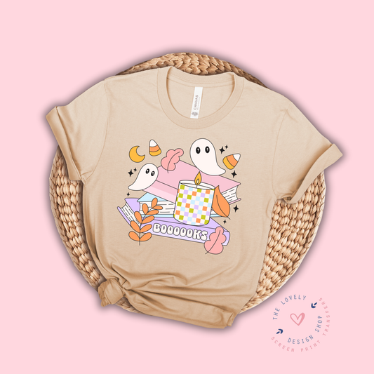 Boooooks - FULL COLOR DTF TRANSFER (PRE ORDER - SHIPS SEP 16TH - SEP 20TH)