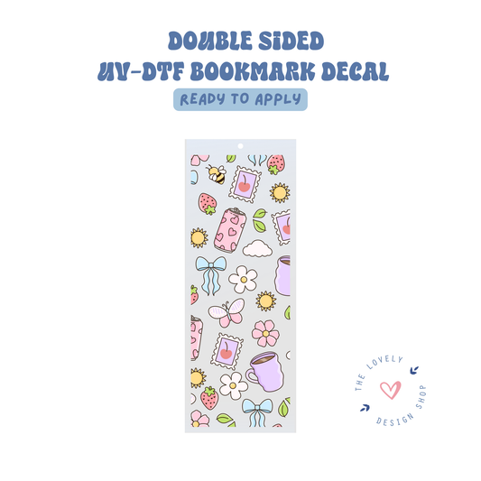 Cutest Life - UV DTF Bookmark Decal - Aug 8