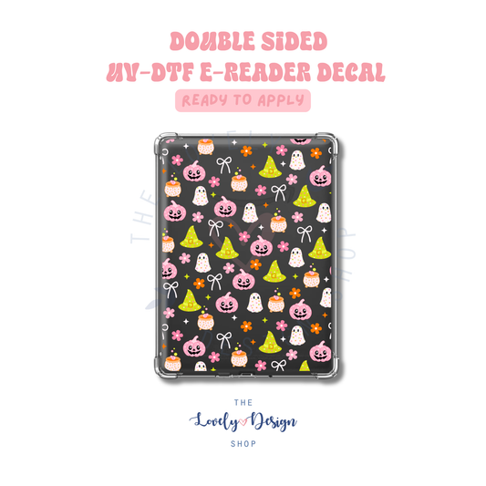 Cute Spooky - UV DTF E-Reader Decal - Sep 15
