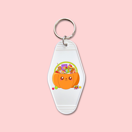 Mexican Candy Pumpkin Basket (Set of 5) -  Keychain UV DTF Decal - July 15