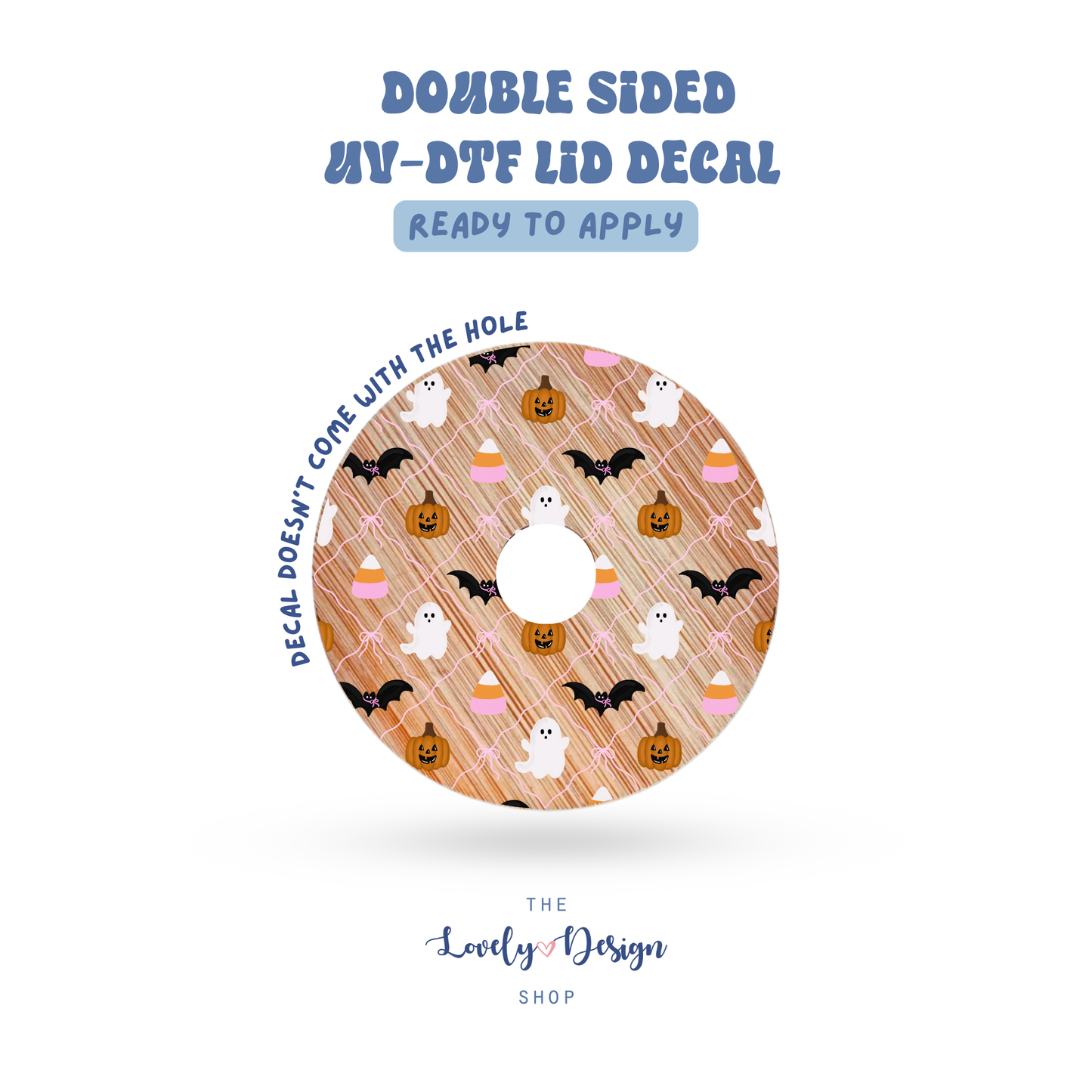 Spooky - UV DTF Lid Decal - Aug 8