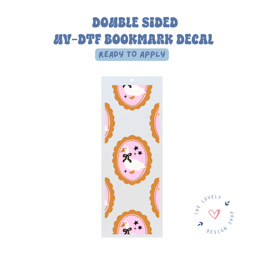 Spooky Geese - UV DTF Bookmark Decal - Aug 8