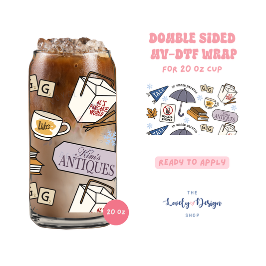 Girls Show 2 - UV DTF 20 oz Libbey Cup Wrap - July 24