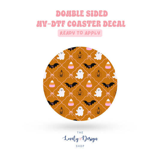 Spooky - UV DTF Coaster Decal - Aug 8