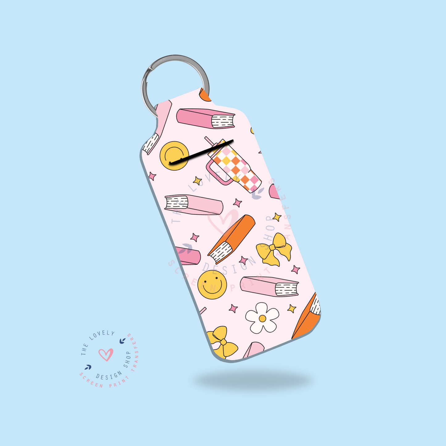 Bookish Smileys - Chapstick Holder (Pack of 5)