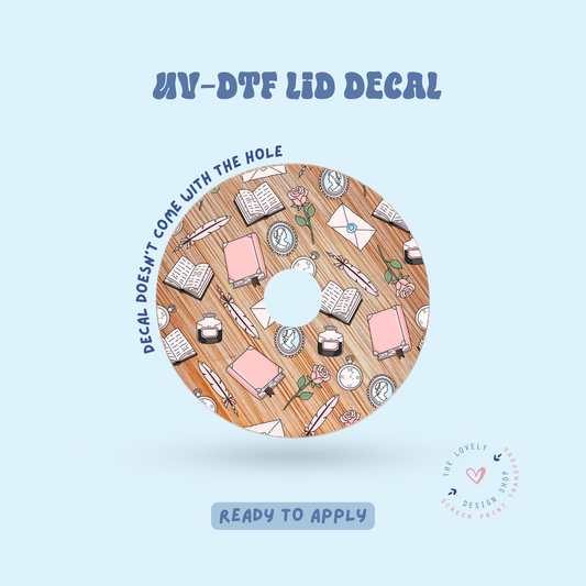 Historical Romance - UV DTF Lid Decal - Jan 27
