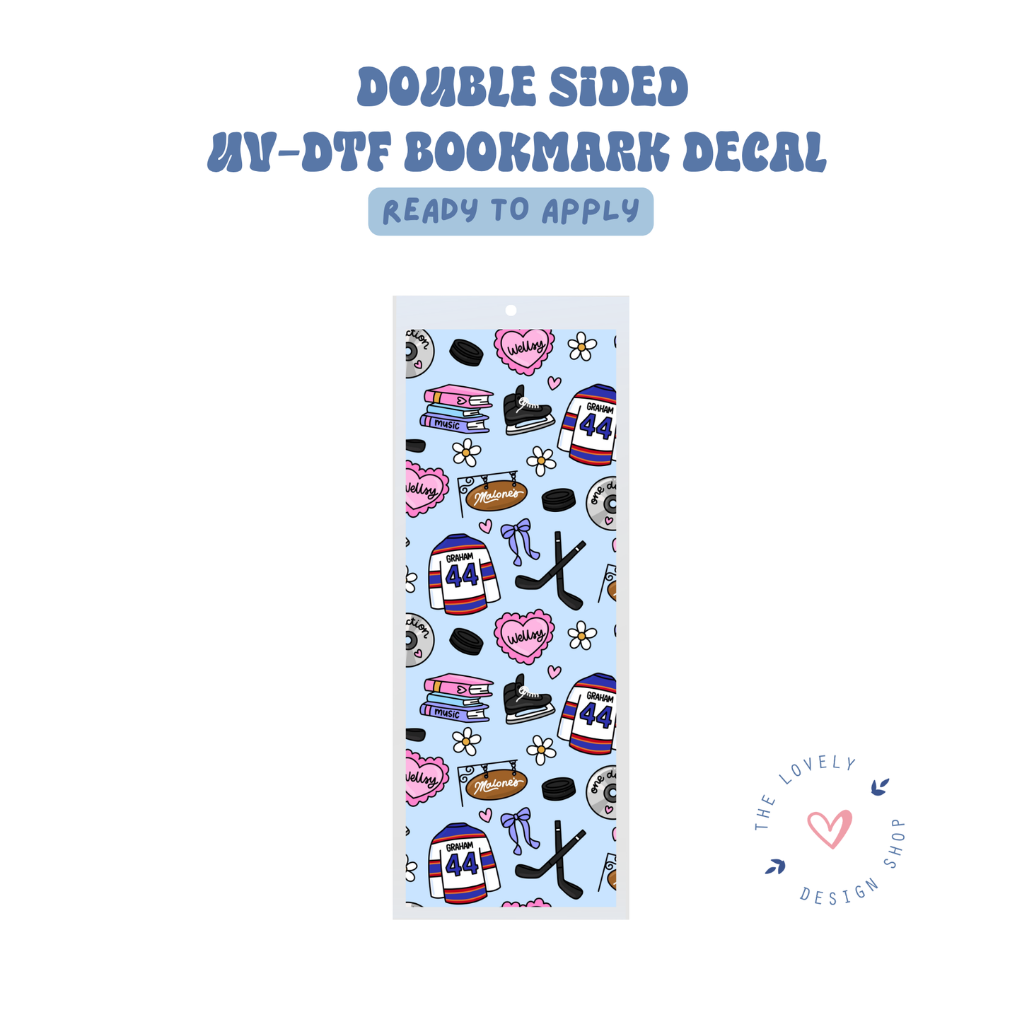 Campus Life 2 - UV DTF Bookmark Decal - May 10