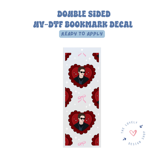 Edward - UV DTF Bookmark Decal - Sep 15