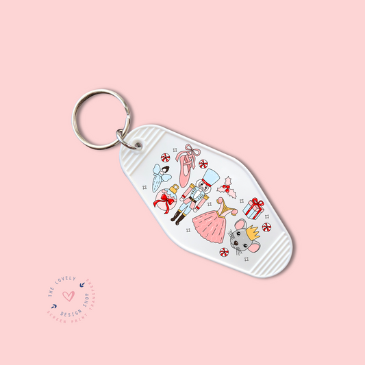 Classic Nutcracker -  Keychain UV DTF Decal - Nov 18