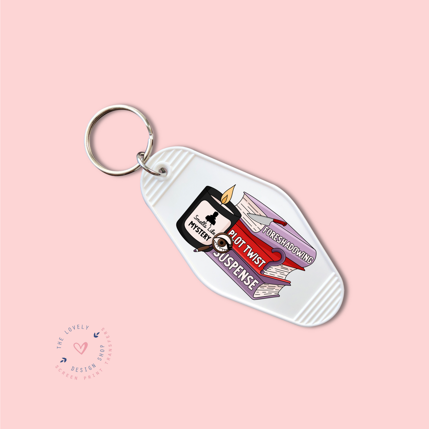 Smells Like Mystery - Keychain UV DTF Decal - Jan 20