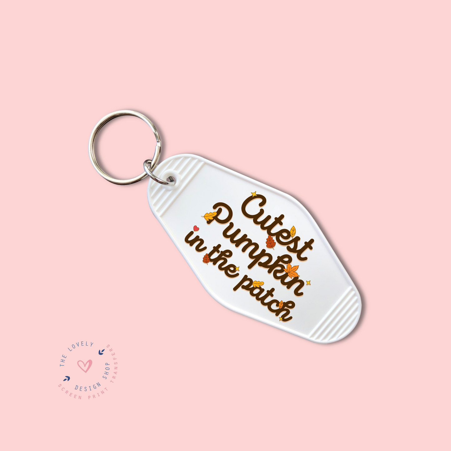Cutest Pumpkin In The Patch -  Keychain UV DTF Decal - Sep 23