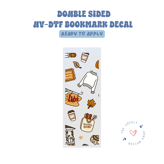 GG Show Autumn Festival - UV DTF Bookmark Decal - Aug 8