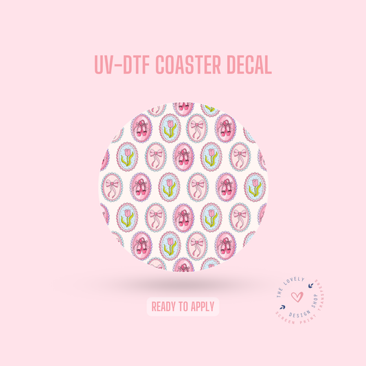 Soft Girl - UV DTF Coaster Decal - Sep 30