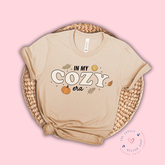 In My Cozy Era - FULL COLOR DTF TRANSFER (PRE ORDER - SHIPS SEP 16TH - SEP 20TH)