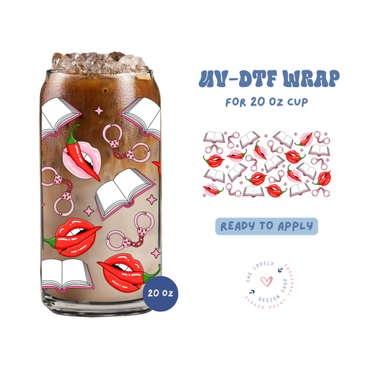 Spice - UV DTF 20 oz Libbey Cup Wrap - Jun 11