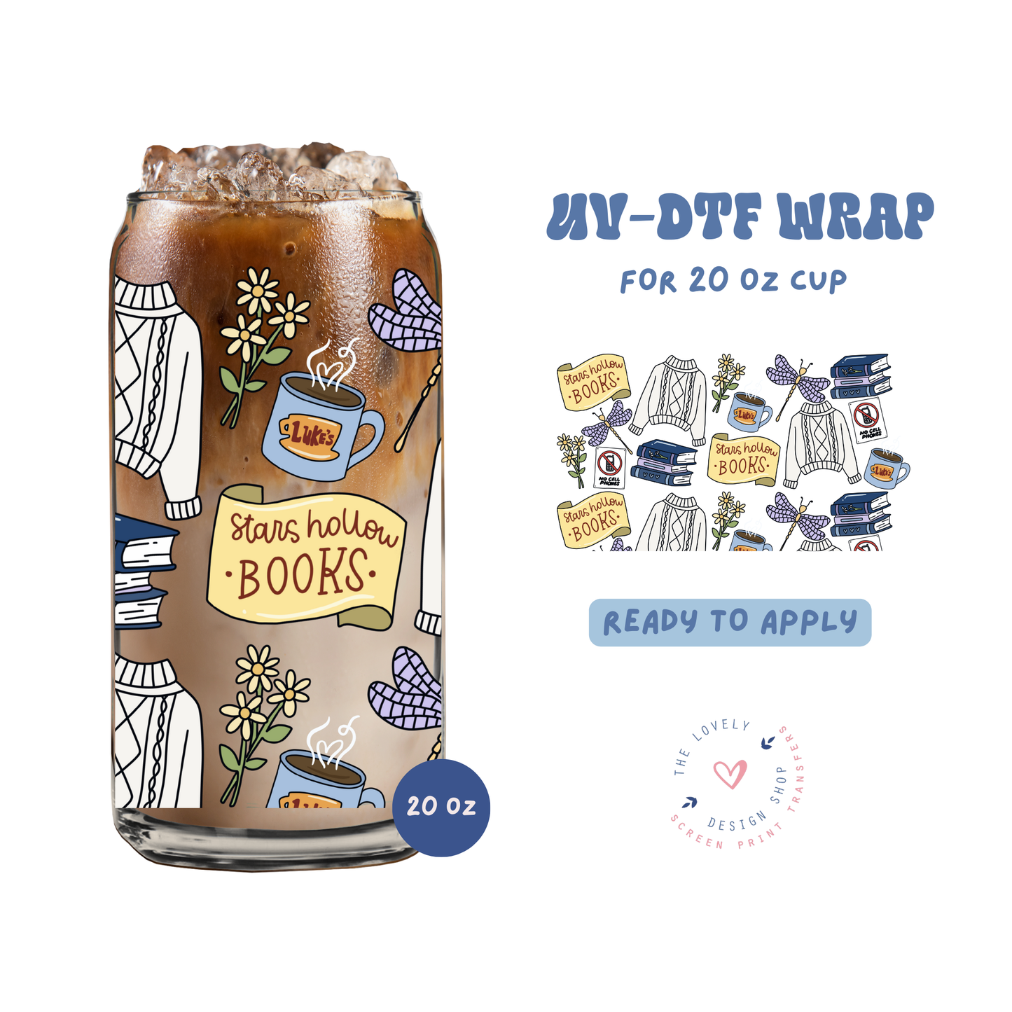 GG Show - UV DTF 20 oz Libbey Cup Wrap - Jan 27