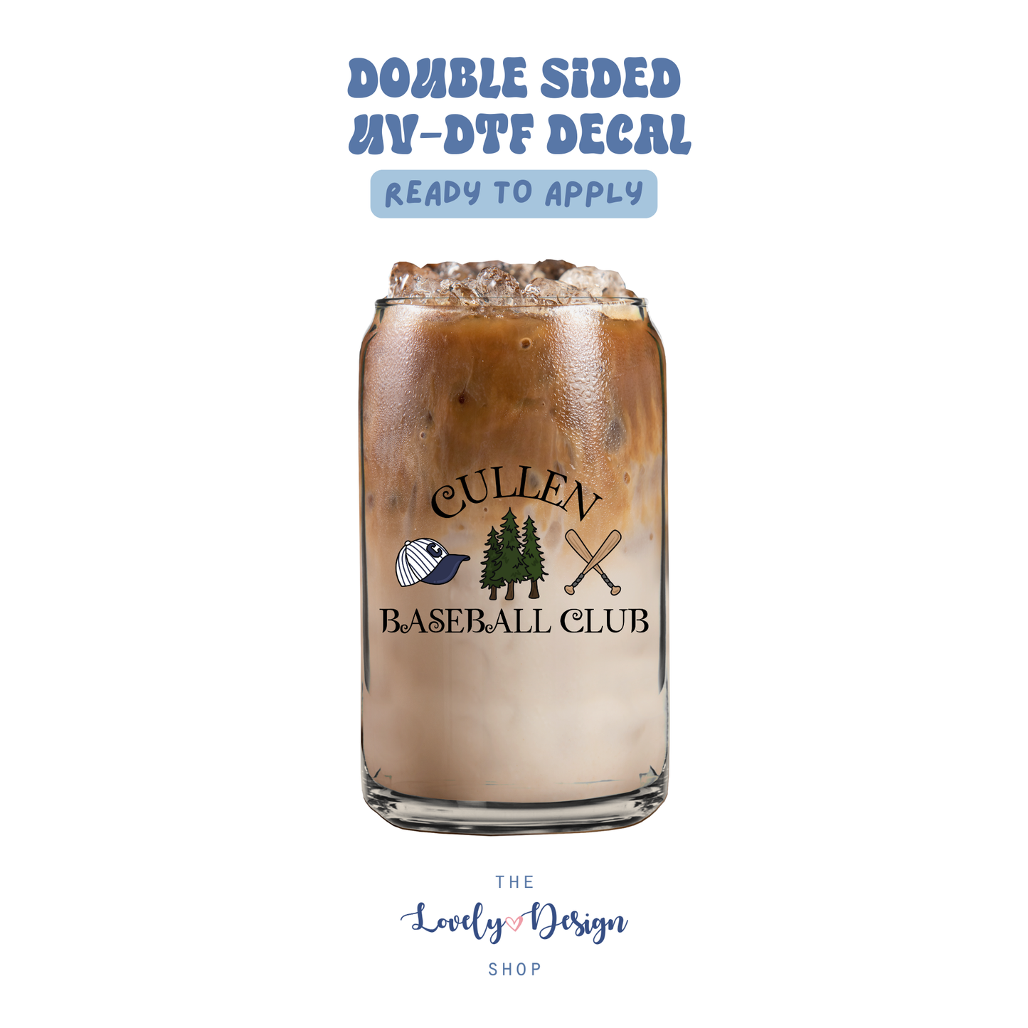 Cullen Baseball Club - UV DTF Cup Decal - Sep 15