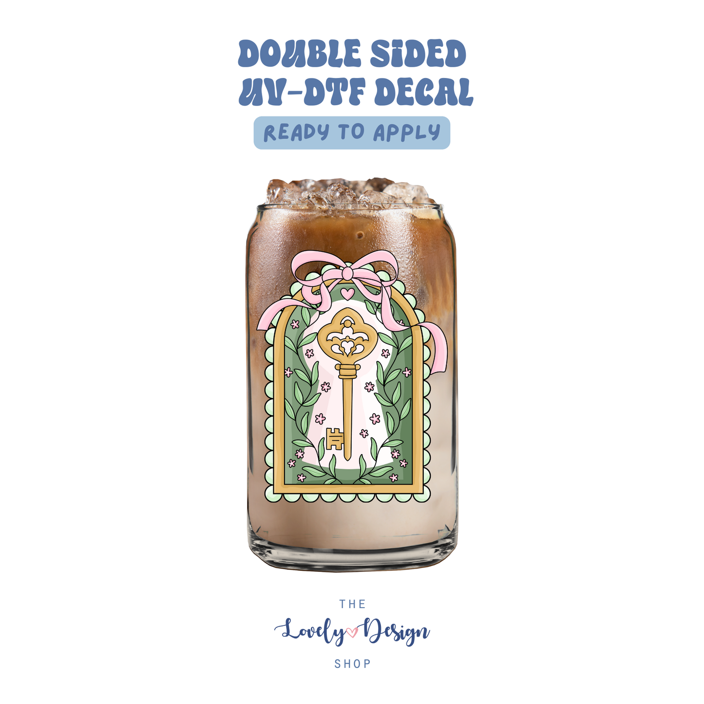 Secret Garden Label - UV DTF Cup Decal - Aug 27
