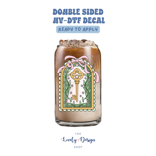 Secret Garden Label - UV DTF Cup Decal - Aug 27