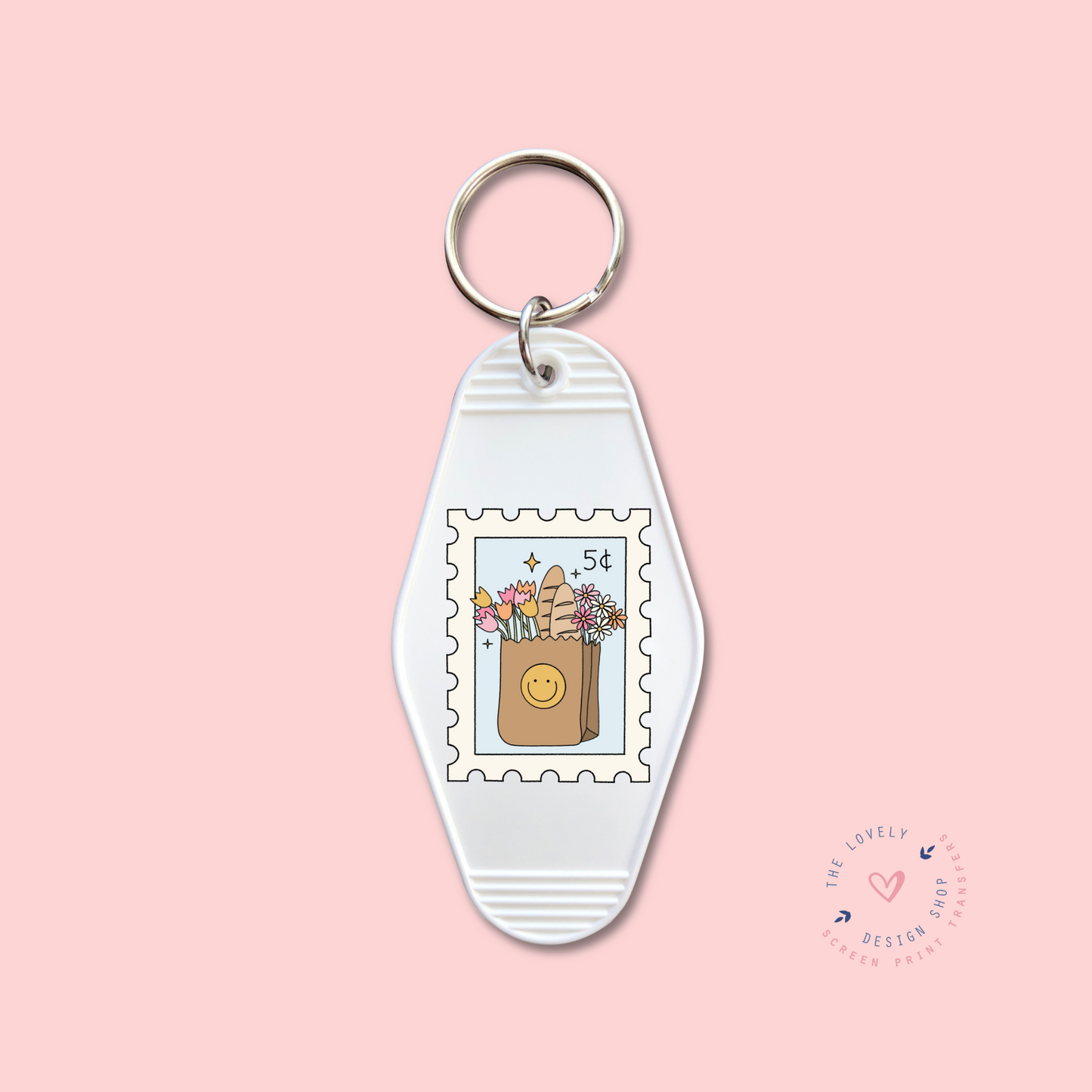 Market Stamps - Keychain UV DTF Decal - Dec 31