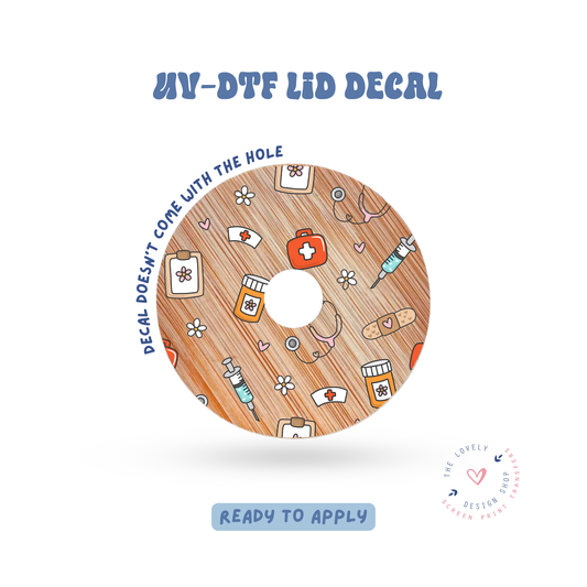 Health Care - UV DTF Lid Decal - Feb 4