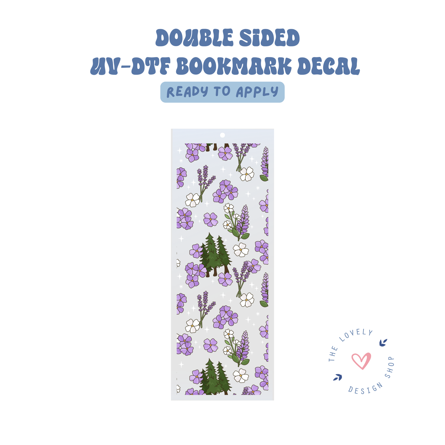 The Meadows - UV DTF Bookmark Decal - Sep 15