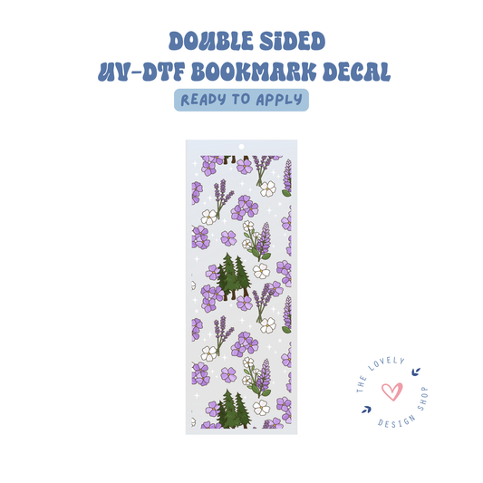 The Meadows - UV DTF Bookmark Decal - Sep 15
