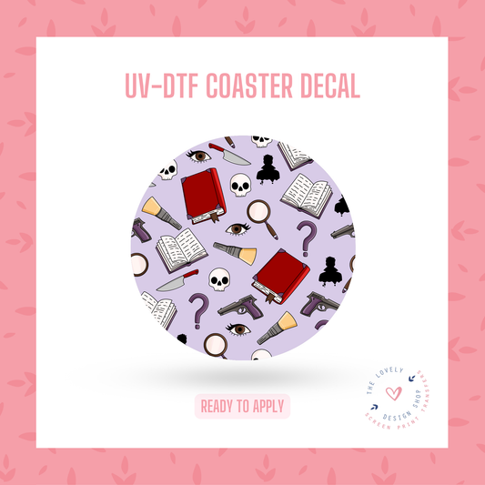 Mystery - UV DTF Coaster Decal - Jan 20