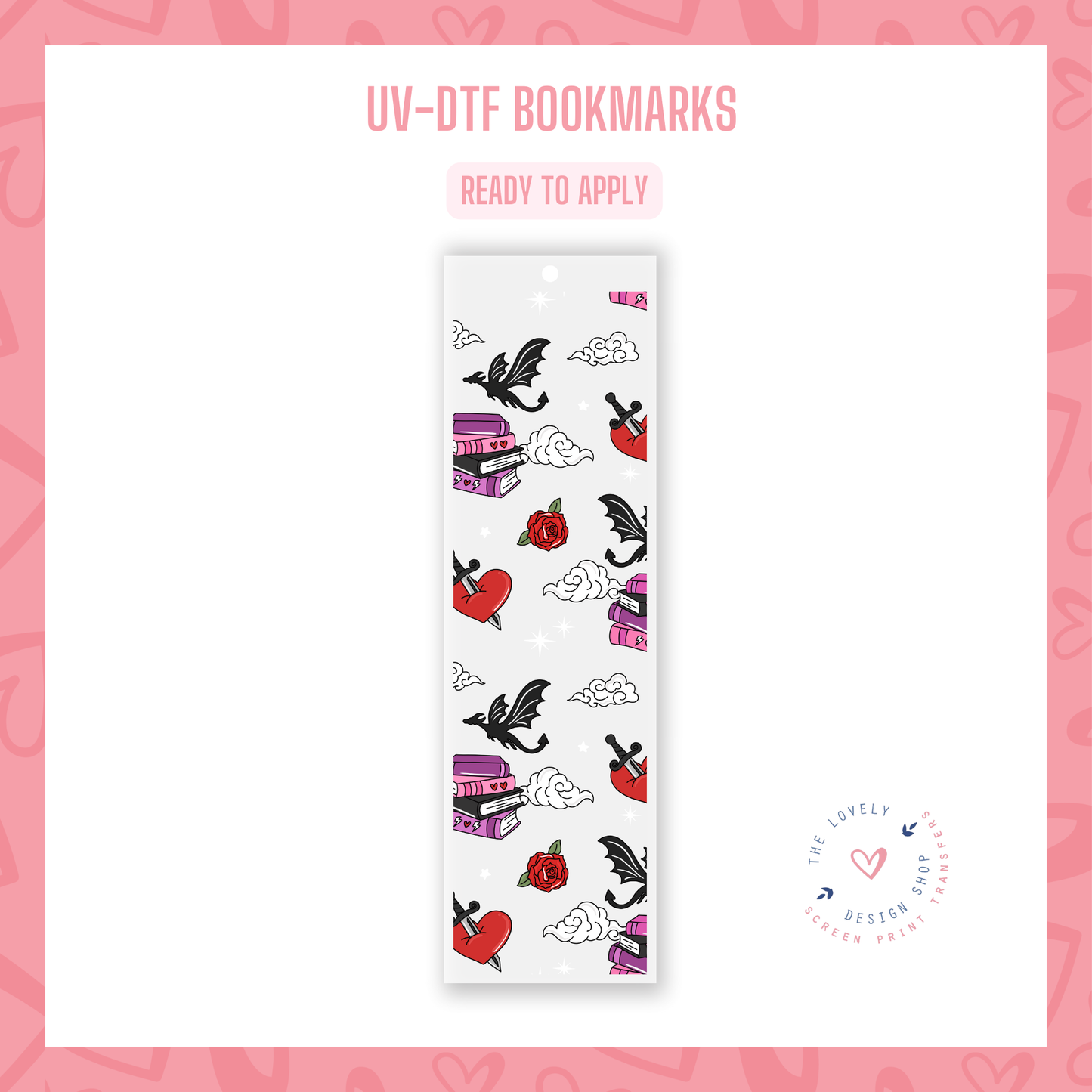 Fantasy - UV DTF Bookmark Decal - Jan 14