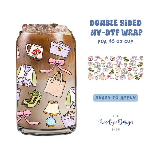 Thrifted - UV DTF 16 oz Libbey Cup Wrap - Aug 8