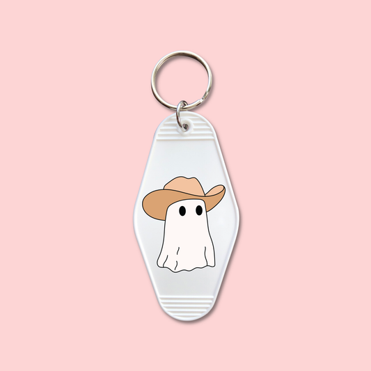 Howdy Halloween Ghost (Set of 5) -  Keychain UV DTF Decal - July 15