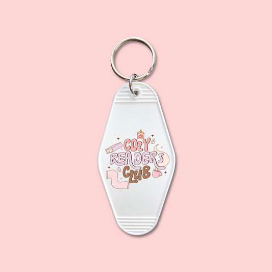 Cozy Readers Club (Set of 5) -  Keychain UV DTF Decal - July 15