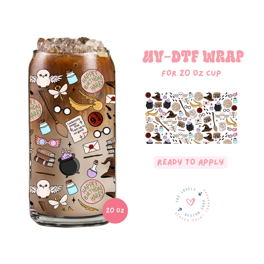 Wizard Magic - UV DTF 20 oz Libbey Cup Wrap - Apr 23