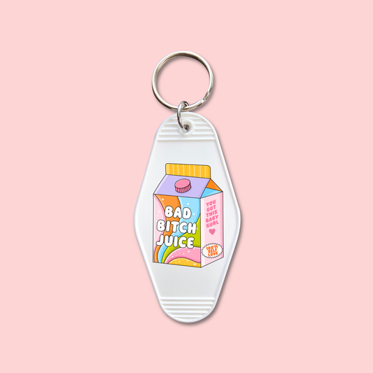 Bad Bitch Juice (Set of 5) -  Keychain UV DTF Decal - July 15